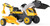 Smoby Šliapací traktor Builder Max s bagrom a vozíkom