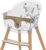 Jedálenská stolička Baby Mix Ingrid wooden beige