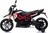 Elektrická Motorka APRILIA DORSODURO 900, Licencované, Red