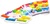 2Kids Toys Soft activity board Curcubeu cu nori