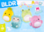 SQUISHMALLOWS stavebnica BLDR – Sada 4 postavičiek