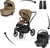 Kolica Move Cross 5X + autosjedalica Baby-Safe Core, Latte Beige