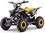 Quad per bambini a benzina Beneo Motors Adventure gialla - 50cm3