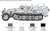 Model Kit military 7077 - Sd.Kfz. 251/8 Ambulance (1:72)