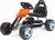 Detská šliapacia motokára Go-kart Baby Mix Speedy červená