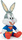 LOONEY TUNES Bugs Bunny plyšová hračka Superman 25cm