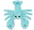 PTIPOTOS Plüsch-Hummer Iloveyou blau - Mama mit Baby