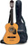 Bontempi Drevená gitara 92 cm s popruhom cez rameno s taškou