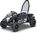 Benzínová bugina pre deti Beneo Motors BUGGY RSX čierna - 98cm3