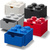 LEGO® stolný box 4 so zásuvkou biela 158 x 158 x 113 mm