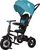 QPLAY Trojkolka Rito air gel (Rubber) Green-blue, vek 10-72 mesiacov