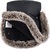 PETITE&amp;MARS Rukávnik / rukavice Furry Forever Black