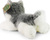 Cane husky di peluche sdraiato 20 cm Eco-Friendly