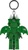 LEGO Minifigures Zelená dračica svietiaca figúrka (HT)