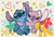 Puzzle Stitch a Angel 24 dielikov