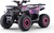 Benzínová štvorkolka pre deti Beneo Motors WARRIOR ružová - 125cm3