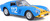 Bburago 1:24 Ferrari Racing Model KIT - stavebnica GTO 250 Blue