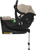 Autosedačka XM Plus i-Size bundle, Ivory Beige