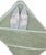 EKO Serviette de bain avec oreilles en coton Dogs Mint 100x100 cm