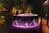 Intex 28494NP Nafukovacia vírivka Glow Deluxe Bubble pre 4 osoby