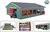 Kids Globe Farming Kuhstall mit Lager und Weide aus Holz 1:32 in Schachtel