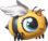 JIGGLY BUGS Včielka žltá