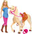 Mattel Barbie bábika s koňom FXH13