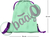 BAAGL Vrecko Skate Mint