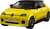 Cobi Renault 5 e-tech 1:35 Žltá