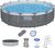 Bestway 561GD Piscine avec Structure Métallique Steel Pro Max, 457x107cm avec accessoires