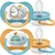 Philips AVENT Cumlík Ultra air zvieratko 6-18m chlapec 2 ks
