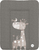 CEBA BABY Pelenkázó puha kis alátét (50x70) Basic Friendly Giraffe