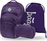 BAAGL SET 3 Coolmate Plum: ruksak, pernica, vrećica