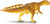 Safari® Psittacosaurus dinosaurus