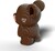 EUGY Orso grizzly 3D puzzle di cartone