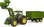 Bruder Traktor John Deere s predným nakladačom a sklápacím prívesom
