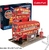 Puzzle 3D s LED Nočná edícia: Londýnsky autobus 161 dielikov