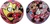 Lopta 14cm Minnie Mouse 2  farby