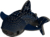 EUGY Žralok obrovský 3D kartonová skládačka