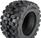 Pro-Line koleso 3.8", pneu Badlands MX38 HP Belted, disk Raid H17 čierny (2)