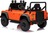 Elektrické autíčko Land Rover Defender 110 SVX 12V, oranžové, 4X4 pohon, LED svetlá, predn