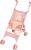 DeCuevas 90070 Passeggino pieghevole per bambole bastoni da golf Honey 2026 – 56 cm