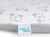 CEBA Housse pour matelas à langer doux 2pcs Bleu, Ours en peluche+Gris clair, Ours en peluche