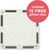 Cleverclixx – Ensemble de construction magnétique Inventive Pack Intense – 110 pcs + 15 pcs gratuits