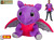 Plush Friends drak fialový plyšový 60cm sediaci 0m+