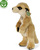 Suricata de peluche de pie 30 cm ECO-FRIENDLY