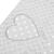 Luxusnest mit Kissen und Decke New Baby aus Minky Herz grau