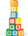 Grip-n-Stack - Blocchi di legno con silicone