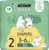 Moomin Baby 2 Newborn 3–6 kg (56 ks), eko plienky