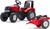 Falk Šliapací traktor 996AB Case IH Puma 240CVX s vlečkou - červený